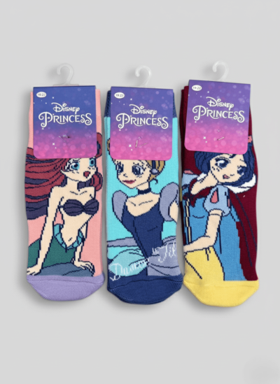 Детски чорапи Disney Princess - 3 чифта 21549