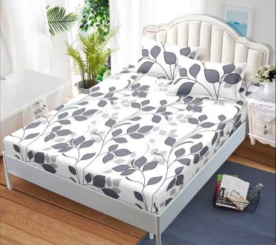 Чаршаф с ластик + 2бр калъфки 999-401