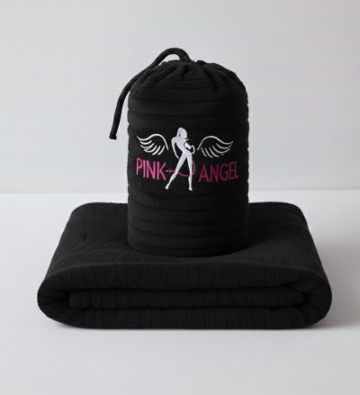 Пухено одеяло в брандирана торбичка PINK ANGEL 05977