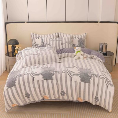 Луксозен пухен спален комплект 80998-11