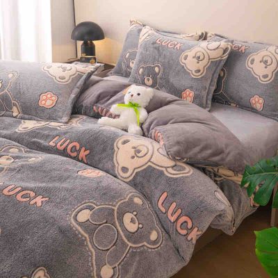 Луксозен пухен спален комплект 80998-13