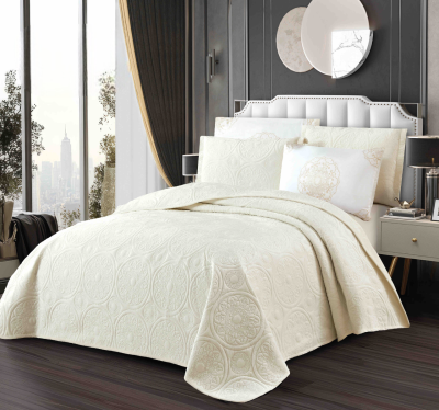 Кувертюра за легло с 4 калъфки за възглавници