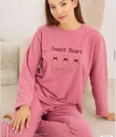 Дамска пижама полар 22083