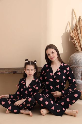 Еднакви дамски и детски пижамки 2 | Pink Angel Еднакви дамски и детски пижамки 2