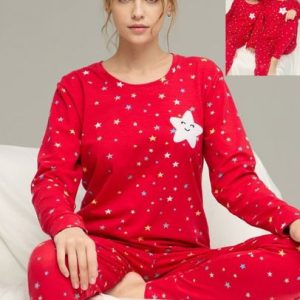 Най-топлите материи за дамски зимни пижами 13