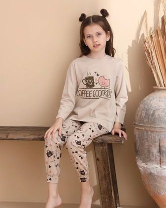 Подходящи материи за детски пижами за момичета 14