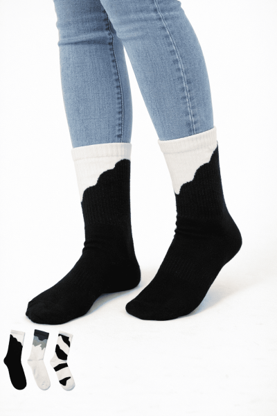 Дамски чорапи с термално ходило – комплект 3 чифта 2293