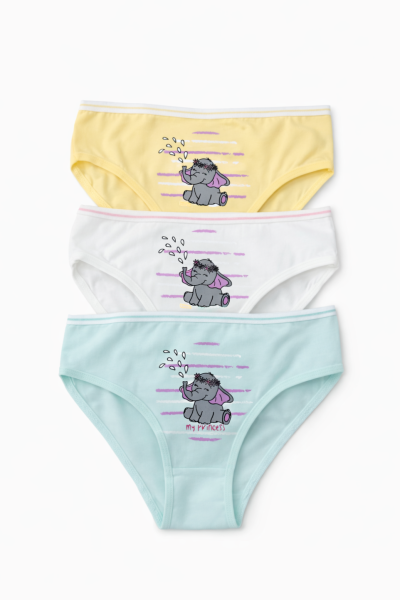 Детски памучни бикини - 3 броя 5613