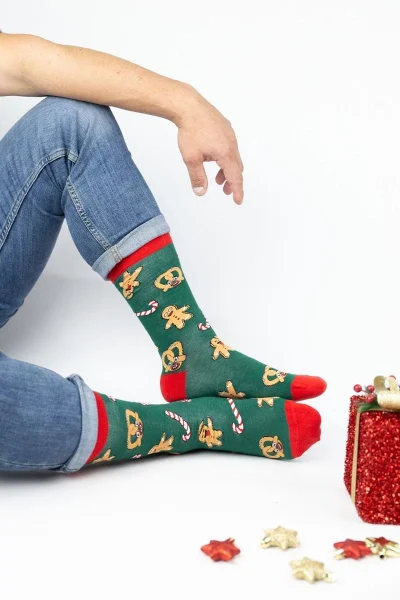 Коледни мъжки чорапи 19787m