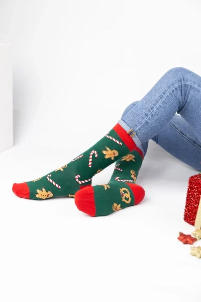 Коледни дамски чорапи 19789d