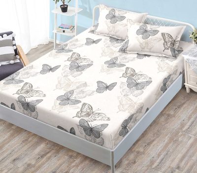 Чаршаф с ластик + 2бр калъфки 999-402