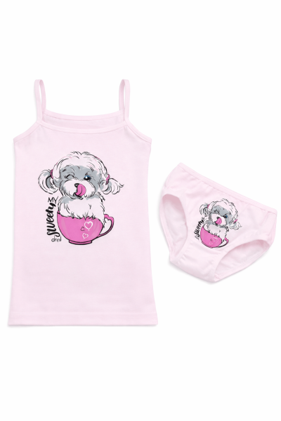 Комплект бельо за момиче 1004-40