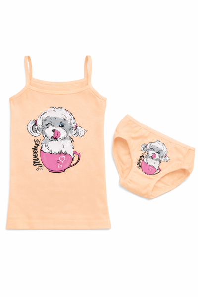 Комплект бельо за момиче 1004-43