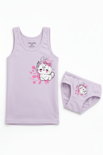 Комплект бельо за момиче 1104-20