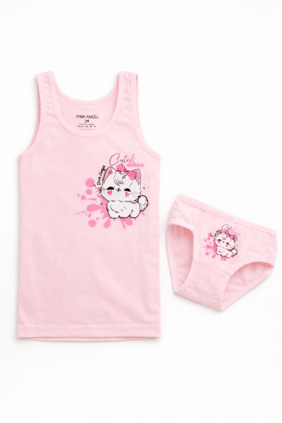 Комплект бельо за момиче 1104-21