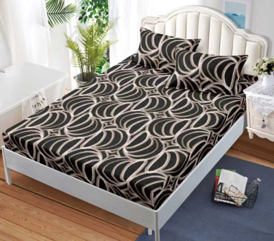 Чаршаф с ластик + 2бр калъфки 999-407