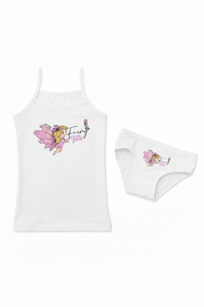 Комплект бельо за момиче 1004-34