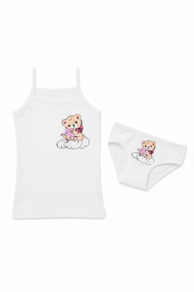 Комплект бельо за момиче 1004-50