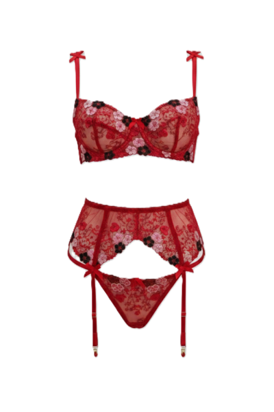 Комплект еротично дамско бельо 2025048-1