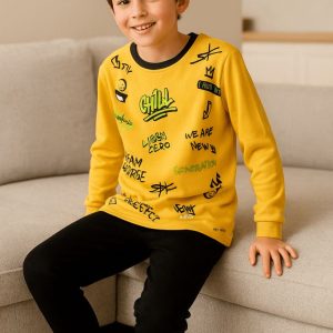 детски пижами за момче 18